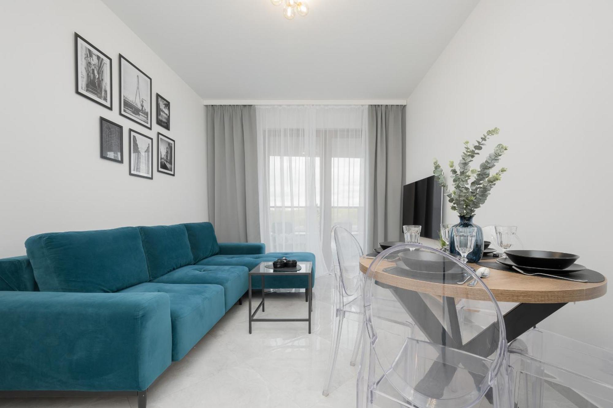 Apartment With Balcony & Parking In Warsaw By Noclegi Renters Esterno foto